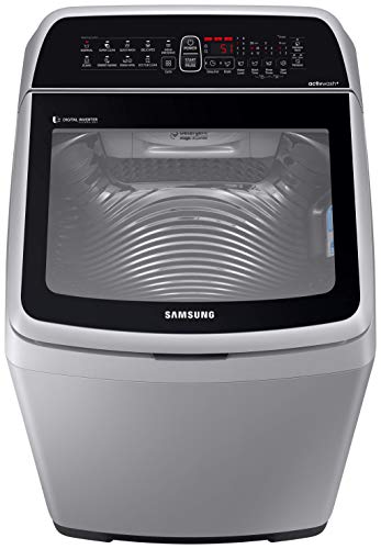 Image of Samsung 7.0 Kg Inverter 5 star Fully-Automatic Top Loading Washing Machine (WA70N4561SS /TL, Imperial Silver, Wobble Technology)
