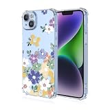 BORYA Cover per OPPO A6 Pro, Transparent Morbida Silicone TPU Bumper Custodia, Ultra Sottile Antiurto Setoso Semplice Elegante Pattern Case, A64