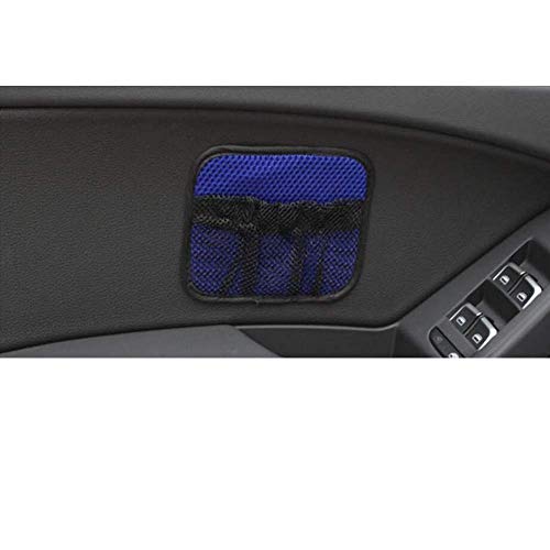 BOOMBOOST Borsa portaoggetti Posteriore per Bagagliaio Posteriore Posteriore Universale per Auto Borsa portaoggetti per Rete Elastica Accessori per Auto - Blu