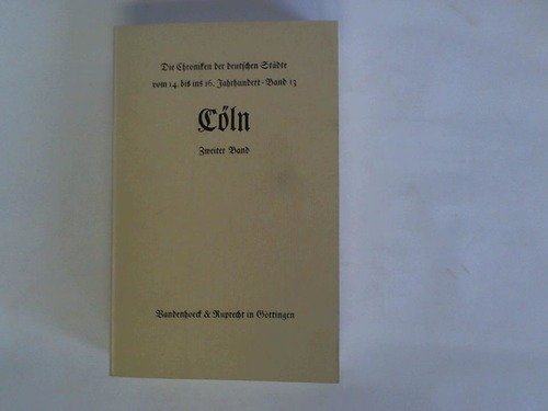 Cöln. 2. Band