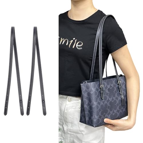 Image of Jiesinlov 2 Pcs Bag Microfiber Leather Strap Replacement Shoulder Straps for Mollie 25 Tote Handbag(DEEP Blue)