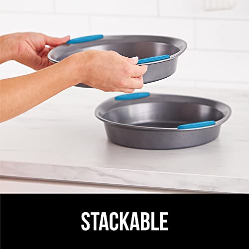 Buy Gorilla Grip Nonstick Round Baking Pan, 9 Inch, Professional Grade