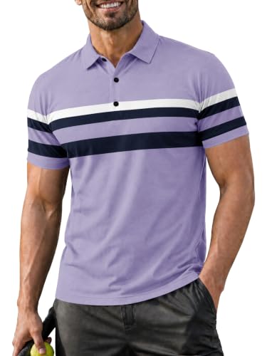 Image of Noble Monk T-Shirt for Men || Half Sleeves Men's T-Shirt || Solid Polo || Multicolor Tshirt