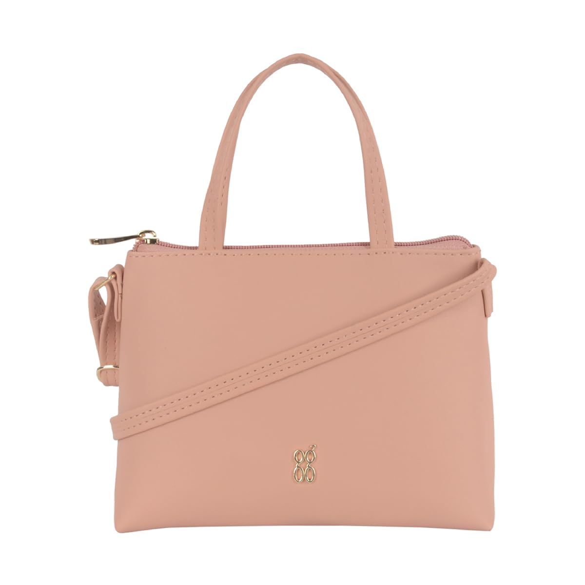Baggit Women Pink Satchel Handbag Xl Size | Ladies Stylish Casual Purse Bag (B0CWDLDBD7) Amazon Price History, Amazon Price Tracker