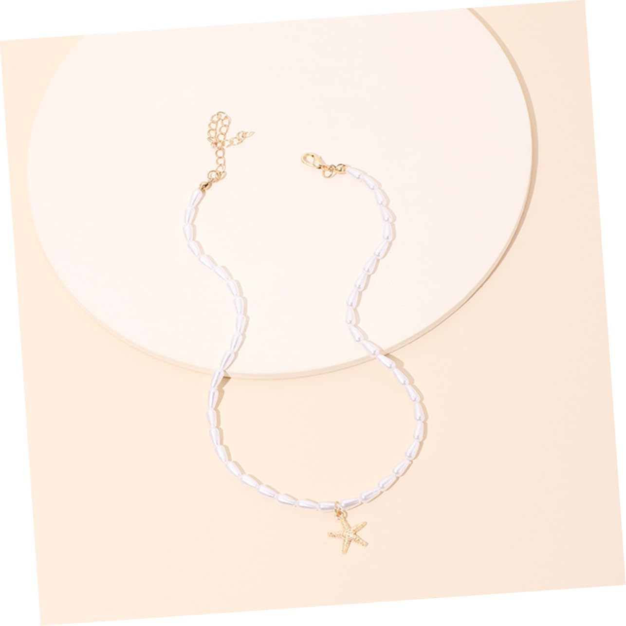 women's jewelry 2pcs Pearl Clavicle Chain Pendulum Collars Women Ladies Necklaces Bridal Necklace for Wedding Shape