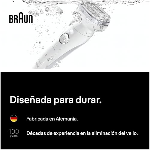 Miniatura 7 de Braun Silk·épil 9 Depiladora Eléctrica Mujer, 9-041, Plata