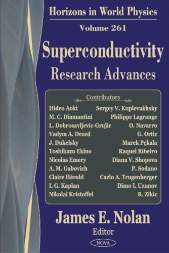 Superconductivity Research Advances (Horizons in World Physics, Volume 261)