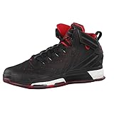  adidas D Rose 6 Boost Herren Sneaker, Mehrfarbig - Grau, Weiß, Schwarz, Rot - Größe: 43 1/3 EU