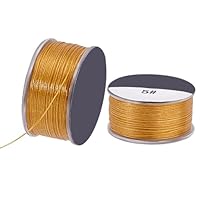 PandaHall 0.1mm Corda per Braccialetti 92m Filo per Perline Filo per Perline Filo per Cucire Corda In Nylon per Cuciture In Pelle Perline Creazione di Braccialetti Gioielli