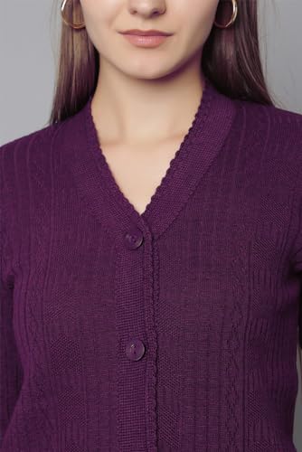 Image of HIFZAA Sweater Cardigan for Women Winter Sweaters for Ladies Plus Size M to 6XL