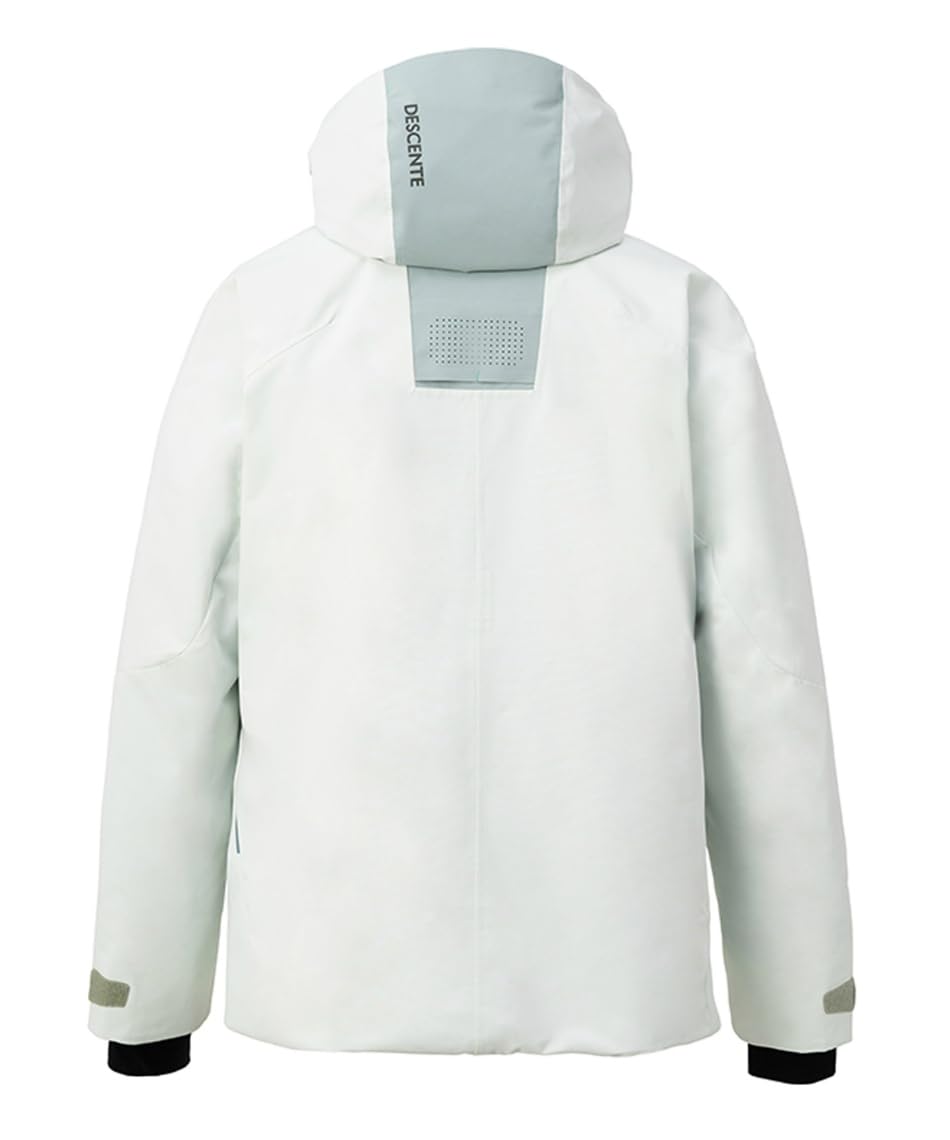 DESCENTE ホワイトスキーウェア フード付き　ユニセックス Amazon.co.jp: 〔デサント〕スキーウェア ジャケット ユニセックス
