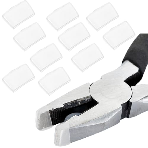 Healvian 10pcs Glass Pliers Replacement Rubber Tips：Rubber Tips for Stained