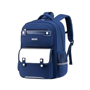 Sunborls 2024 New Primary School, Middle School, High School Students Schoolbag, Teen with Girls Lightweight Breathable Kid’s Shoulder Backpack,Sapphire Blue