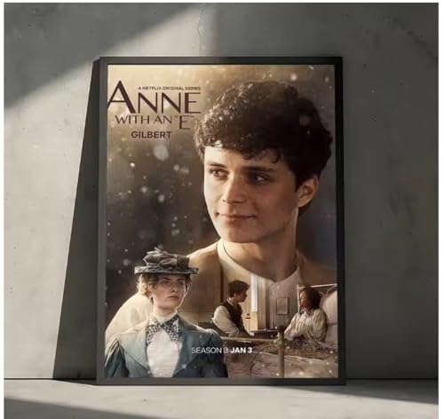 Poster de Anne With An E vintage para decorar paredes de cafeterias bonitas y salones