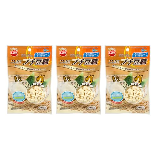 charm(チャーム) マルカン こしたてプチ豆腐 10gx3袋 おやつ ハムスター うさぎ
