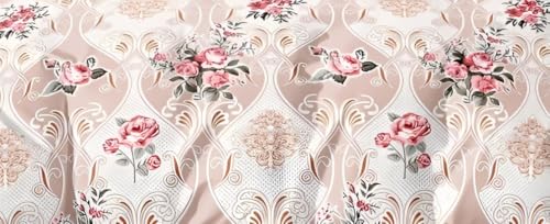 Image of 200 TC Cotton Bedsheet Set with 2 Pillow Covers | King Size Soft Breathable Wrinkle Free - Floral Printed Double Bedsheets | Bed Size 78x78x10 Inches | Pillow Covers Fit Up to 10 Inch