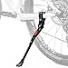 ROCKBROS自転車 キックスタンド スタンド ロードバイク クロスバイク 29インチ以下 長さ調整 サイドスタンド 取付け簡単 アルミニウム 強度 スプリング式 滑り止め保護カバー 六角レンチ ドリル不要