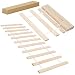 SPRINGOS Somier somier para colchón 70 x 200 cm Madera de Pino y Abeto