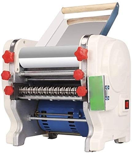 Nudelmaschine 220V Edelstahl Kommerzielle Elektrische Nudelherstellung Teigwalze Nudelschneidemaschine Einstellbare… – Bild 3