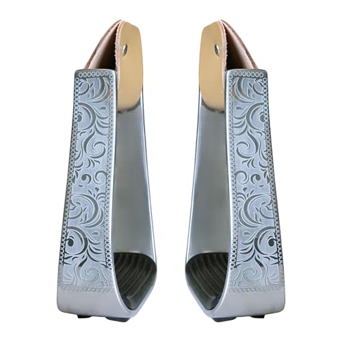 Étriers de cheval de sécurité en aluminium pour éviter les glissements de bottes