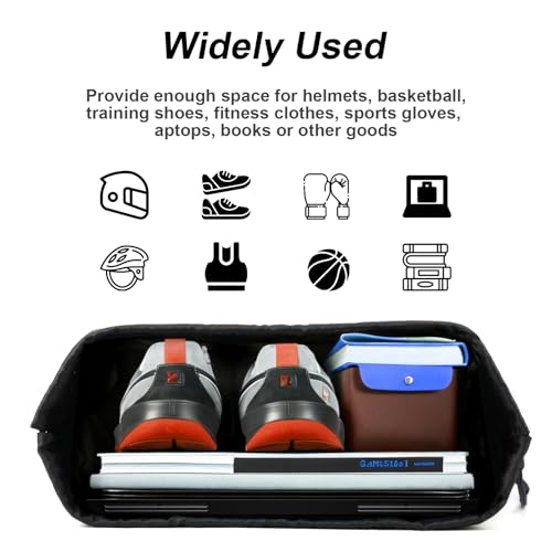 Bolsa para capacete de motocicleta, mochila com cordão de grande capacidade, bolsa de armazenamento