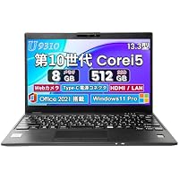 Amazon.co.jp: 【整備済み品】ノートパソコン 富士通 LIEFBOOK U9310X