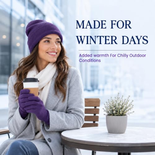 Image of Yacht & Smith Winter Beanies & Gloves Wholesale Bulk Cold Weather Unisex Hat & Glove