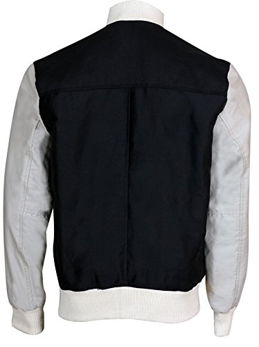 SpazeUp Letterman Jacket Men College Baseball Bomber Jacket | Wool + Faux Leather Letterman Jacket Men4