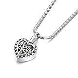 JPXXFM Ataúdes y Urnas, Artículos Conmemorativos Collar de...