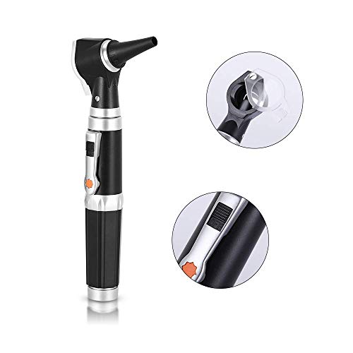 Image of STEPWELL LED Otoscope (White Light) Pocket Scope, with Battery Handle for Medical Professionals (Professional 2)