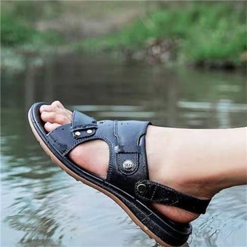 Men's Open Toe Adjustable Rubber Sandals Outdoor Summer Beach Sandal and Slippers Water Sandals3