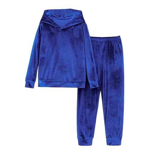 Survêtement d'hiver chaud en velours pour femme | Ensemble de sport deux pièces douillet