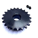 RHKING #40 Roller Chain Sprocket B Type 1' Bore Rust Prevention Hardened 21 Tooth