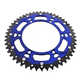 Kettenrad Dual 50Z Teilung 520 blau