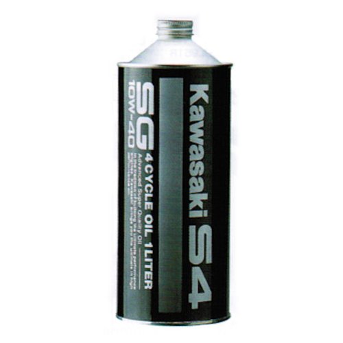 Amazon | カワサキS4 エンジンオイル SG10W-40 1リットル缶 | バイク