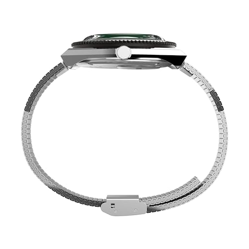 TIMEX Men Green Round Stainless Steel Dial Analog Watch- TW2U61700U9 - Image 2