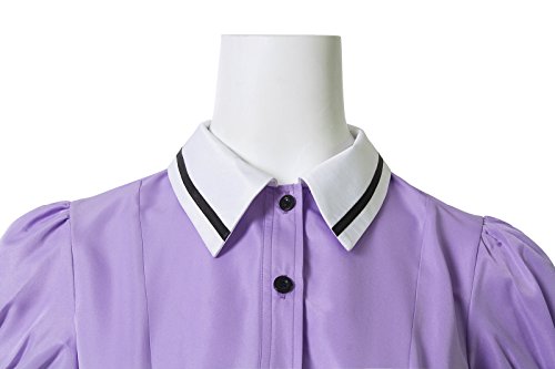 Nuoqi Blend-S Anime Uniforms Cosplay Costumes (Medium, Purple-Miu Amano) #TOP3