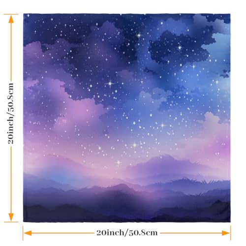 Servilletas de Tela Cuadradas Multicolor Pack 6 50.5x50.5 cm miniatura 2