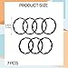 Nouiseuns MTB Bike Headset Spacers，Bicycle Flywheel Washer Cassette Headset Gasket Hub Bottom Bracket Bike Cycling Flywheel Axleor MTB Road Bike 1mm 1.5mm 1.85mm 2mm 2.18mm 2.35mm 2.5mm (7pcs)