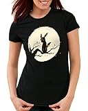 CottonCloud Dark Evolution T-Shirt Femme Monster Game Online, Taille:M