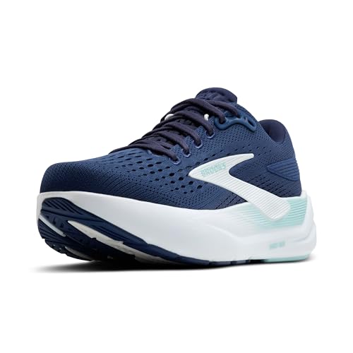 Brooks Women’s Ghost Max 3 Neutral Running & Walking Shoe - Navy/Peacoat/Clearwater - 8.5 Medium