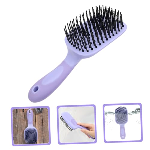 GREENADSCAPE Ferramentas De Limpeza De Cavalo Pente De Limpeza De Pele De Cavalo Escova De Cabelo De