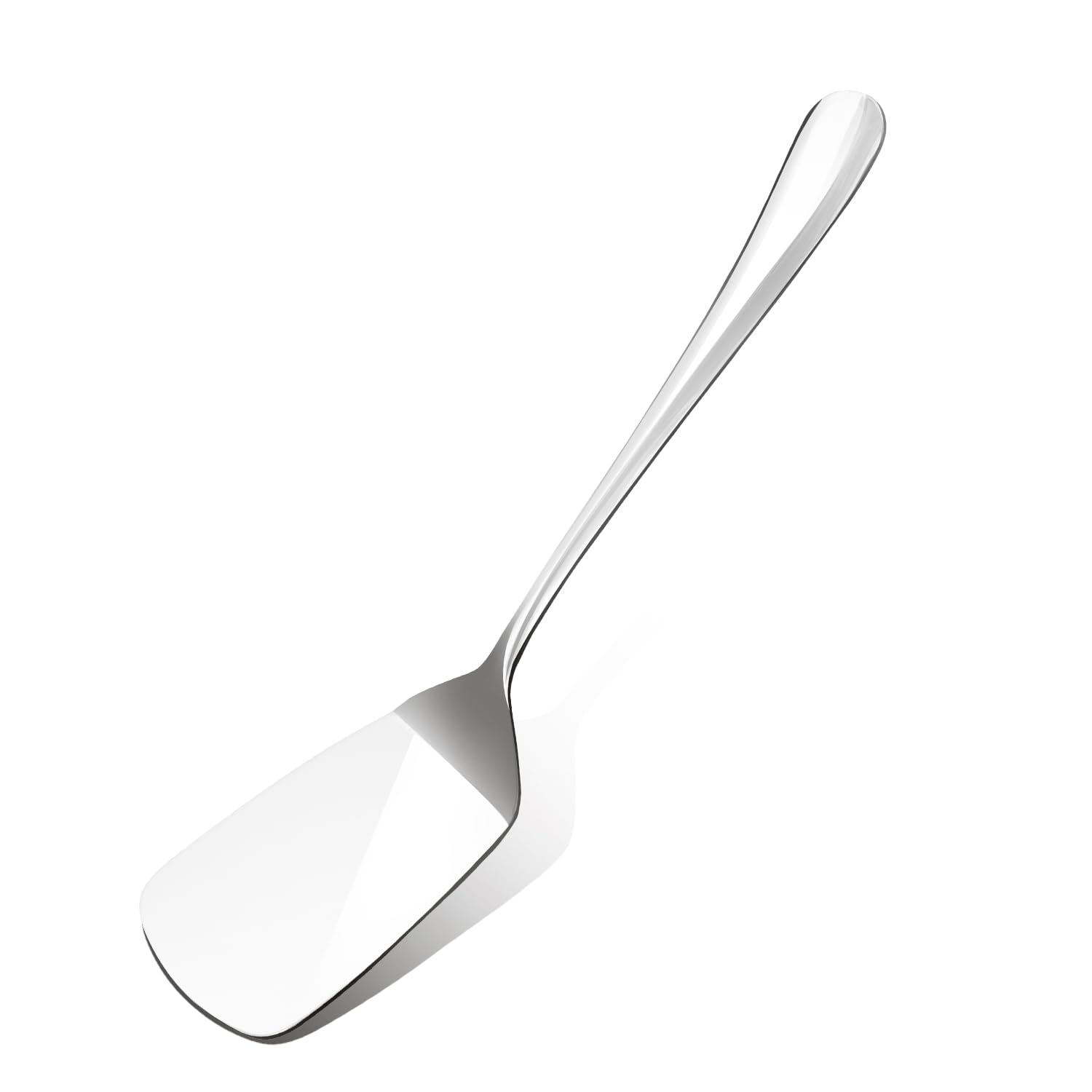 Bergner BE Essentials Baguette Stainless Steel 1 Pc Solid Turner, 26.2 cm Long, Cooking Turner/Palta for Dosa/Roti/Omlette/Paranthas, Easy to Clean, Modern Aesthetics, 1.6mm Thickness - Silver-image-15