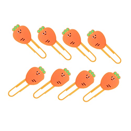 STOBOK 8pcs 胡? ペーパークリップ メモクリップ 用 な 学校 用