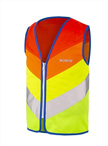 WOWOW Kinder Sicherheitsweste Rainbow, Junge Unisex, Gelb, XS Cover