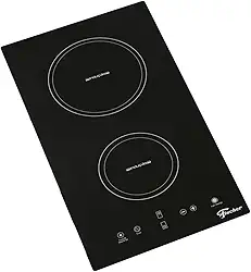 FISCHER COOKTOP DE INDUÇÃO 2 BOCAS MESA VITROCERÂMICA PRETA 220V - 25941-56249