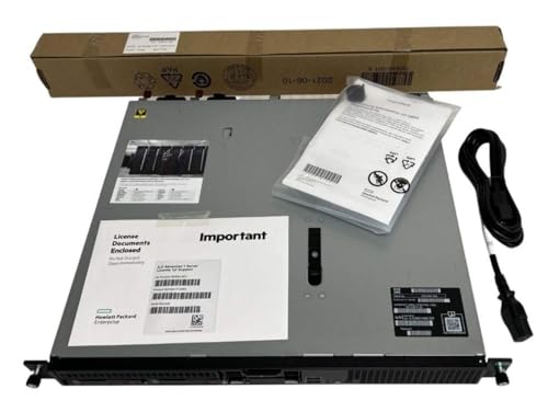 Image of HPE ProLiant DL20 G10 1U Rack Server - 1 x Xeon E-2224-16 GB RAM HDD SSD - Serial ATA /600 Controller