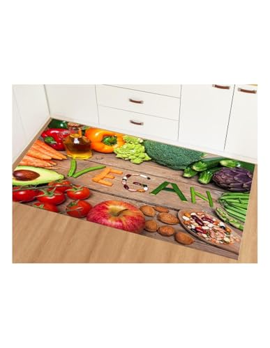 Tapis Vegan 50x120cm Mani Textile idéal devant le plan de travail - 3