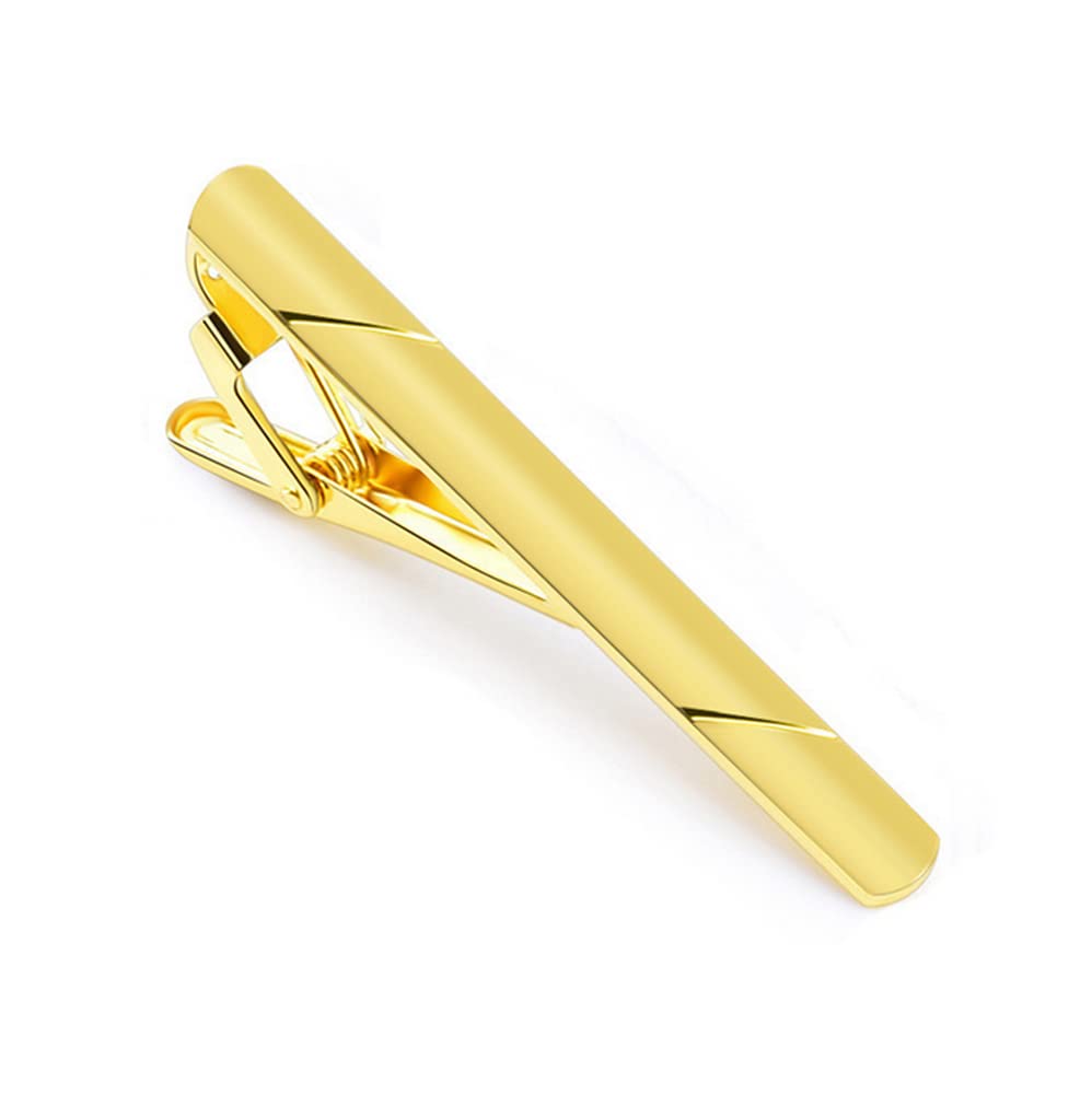 Metal Tie Clips for Men Necktie Tie Bar Pinch Clips Clasp Clip Clamp Pins for Business Party Wedding Anniversary Xmas Gift