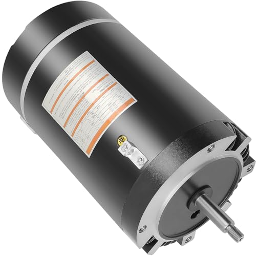 B228SE Pool Pump Motor 1 HP, Fit for Century A.O. Smith 1HP Single Speed, 3450 RPM, 56J Frame, 115A/230V, 6/12 Amps, Swimming Pool Motor